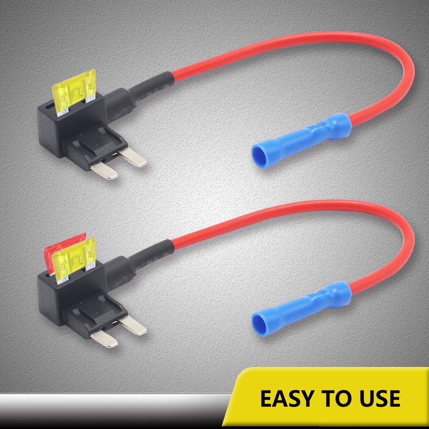 Adaptador de Fusible Tap Recoil FT2-10 12V Mini ATS 10pcs