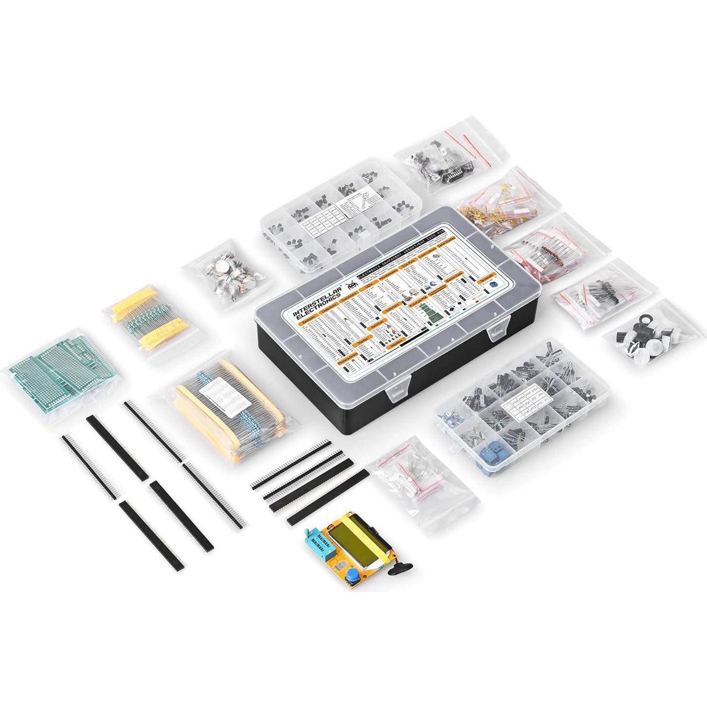 Surtido de Componentes Electrónicos Interstellar 2200 pcs