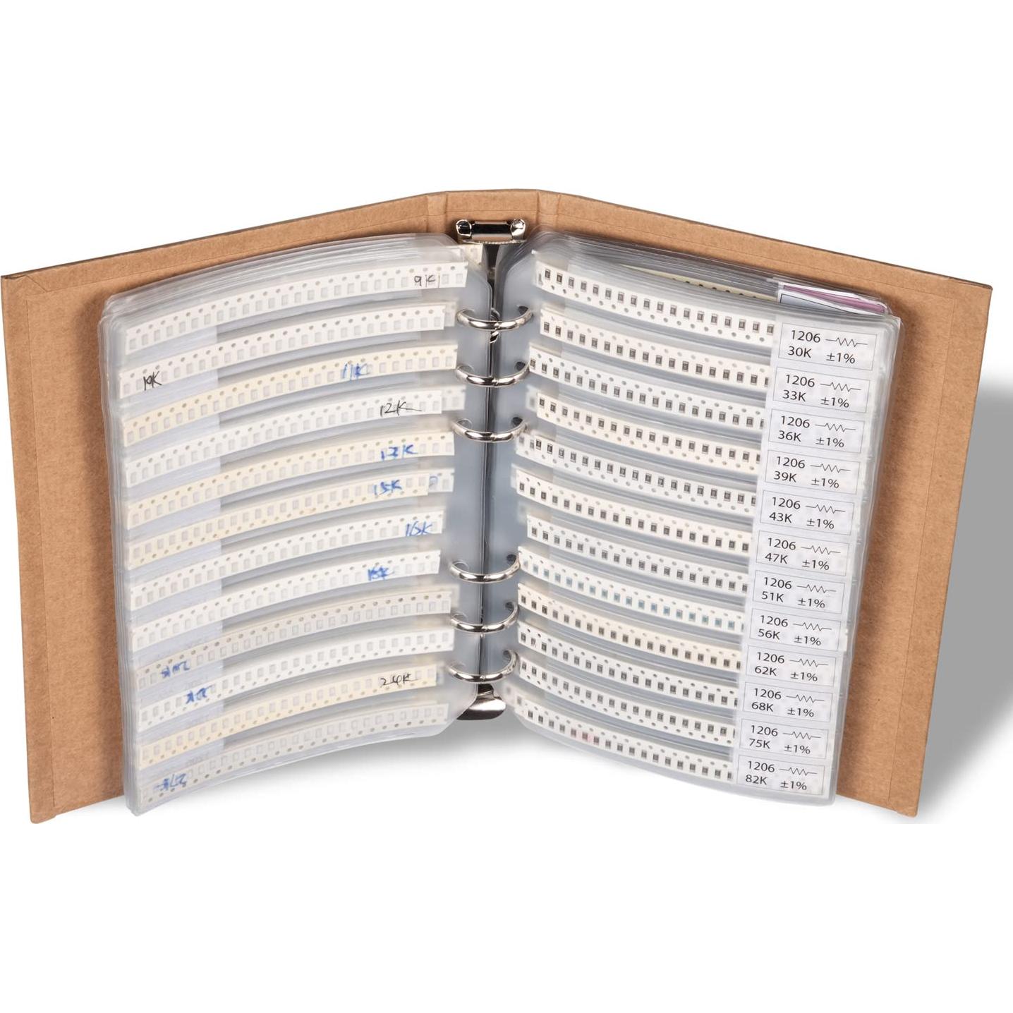 Libro SMD 1206 - Surtido de 5435 Componentes Electrónicos