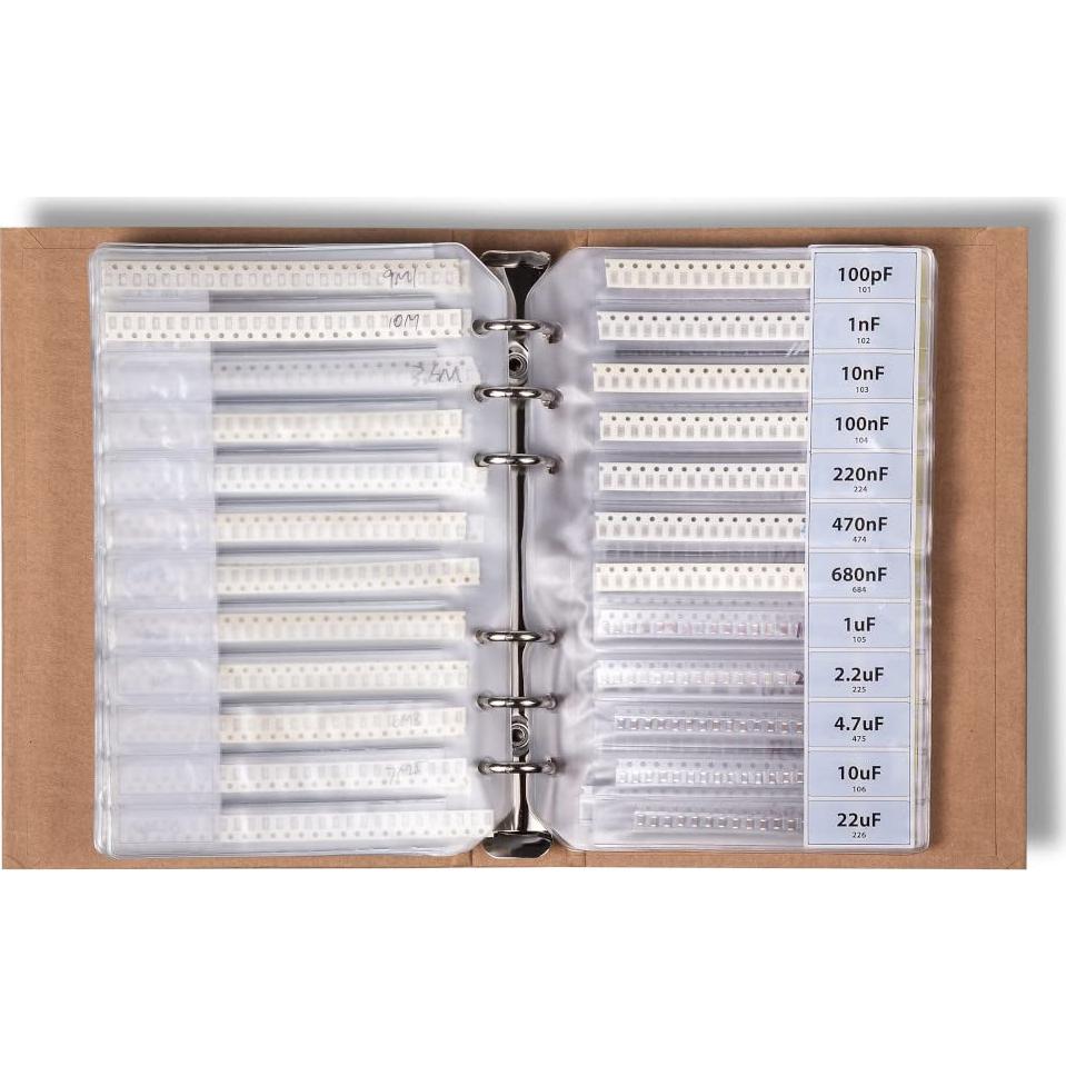 Libro SMD 1206 - Surtido de 5435 Componentes Electrónicos