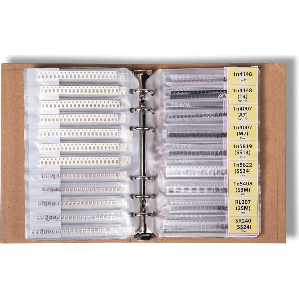 Libro SMD 1206 - Surtido de 5435 Componentes Electrónicos