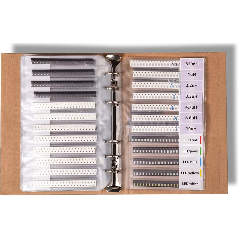 Libro SMD 1206 - Surtido de 5435 Componentes Electrónicos