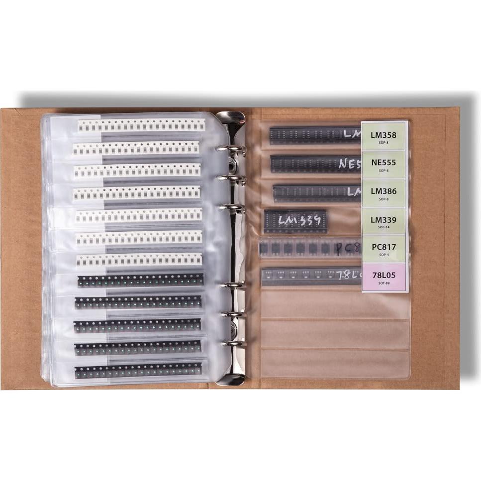 Libro SMD 1206 - Surtido de 5435 Componentes Electrónicos