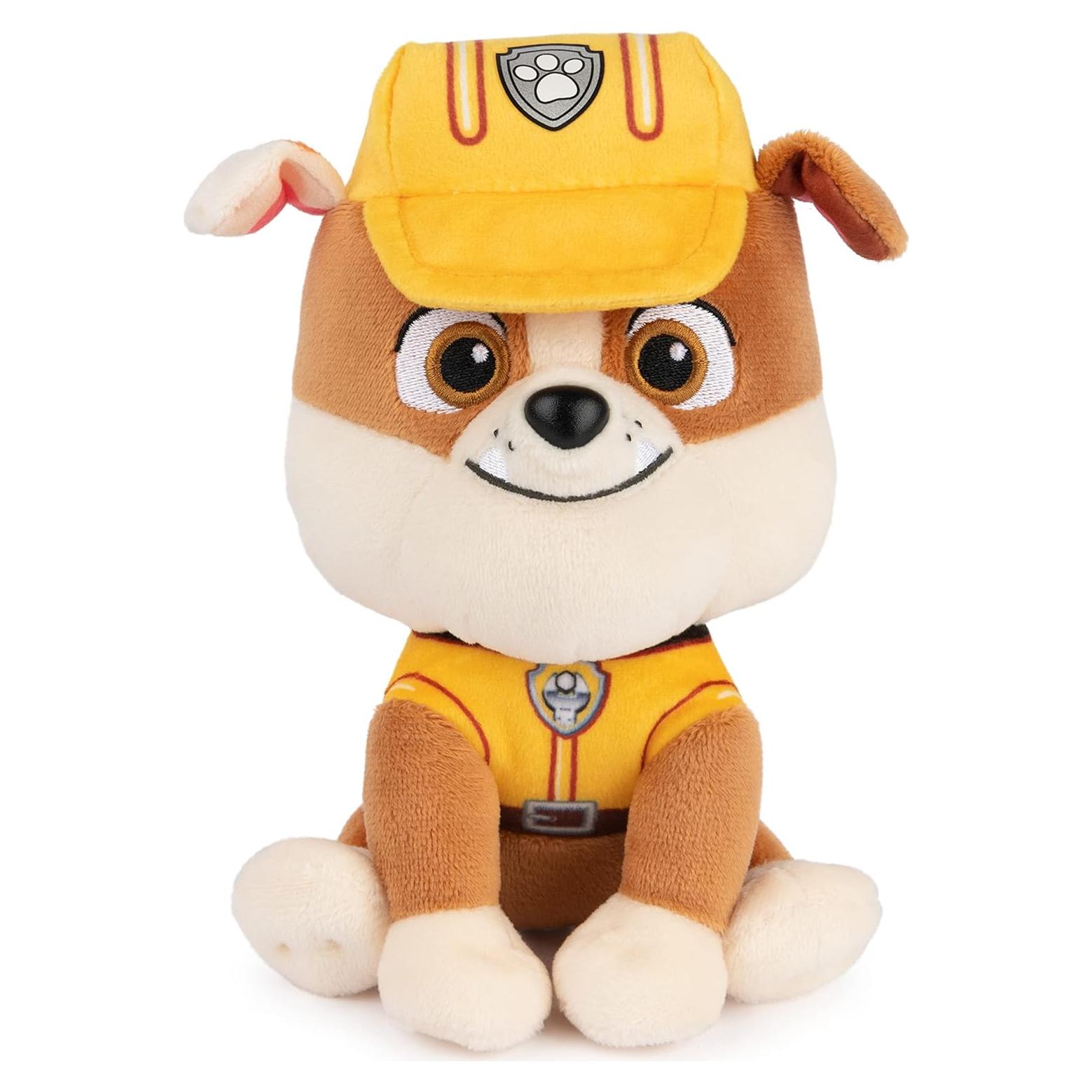 Peluches GUND PAW Patrol Rubble 15 cm en Uniforme de Construcción