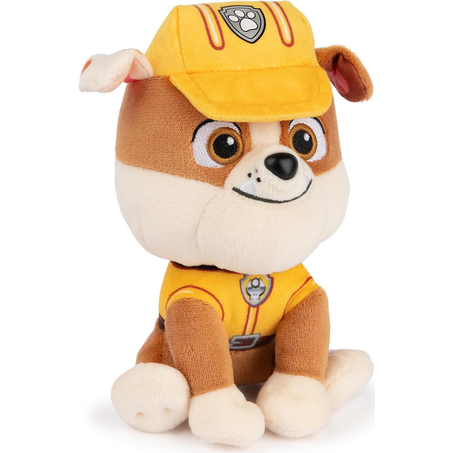 Peluches GUND PAW Patrol Rubble 15 cm en Uniforme de Construcción