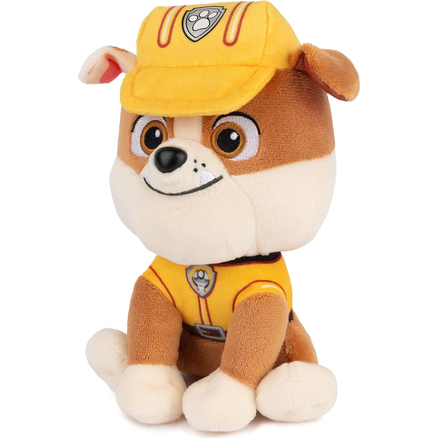 Peluches GUND PAW Patrol Rubble 15 cm en Uniforme de Construcción