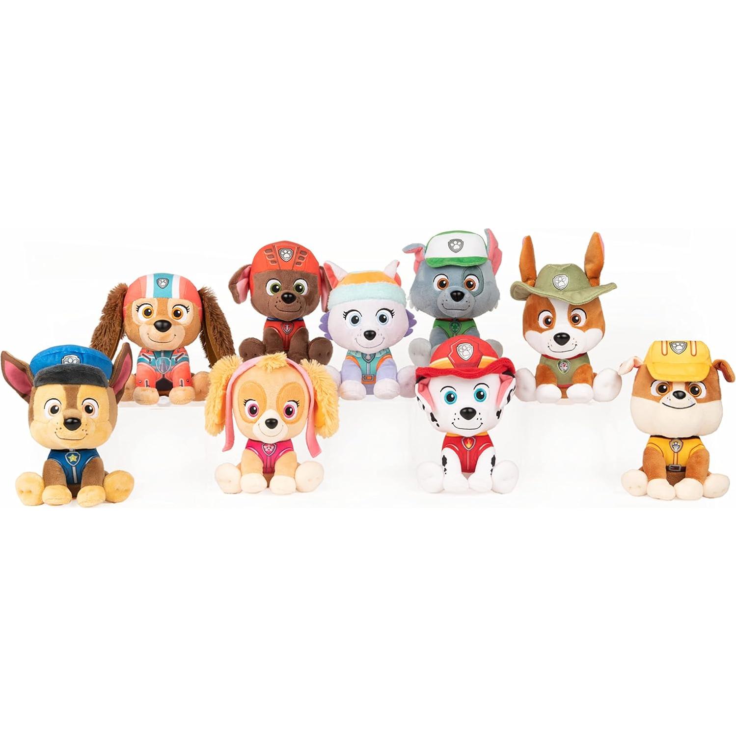 Peluches GUND PAW Patrol Rubble 15 cm en Uniforme de Construcción
