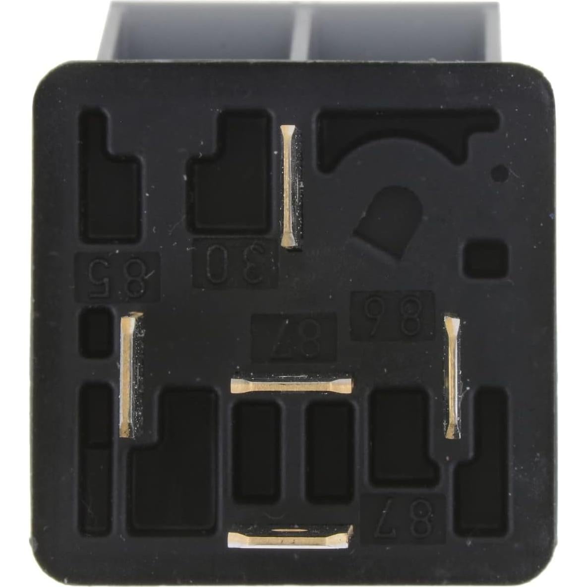 Relé Mini Normal Abierto Bosch 12V 30A 5 Pines Gris