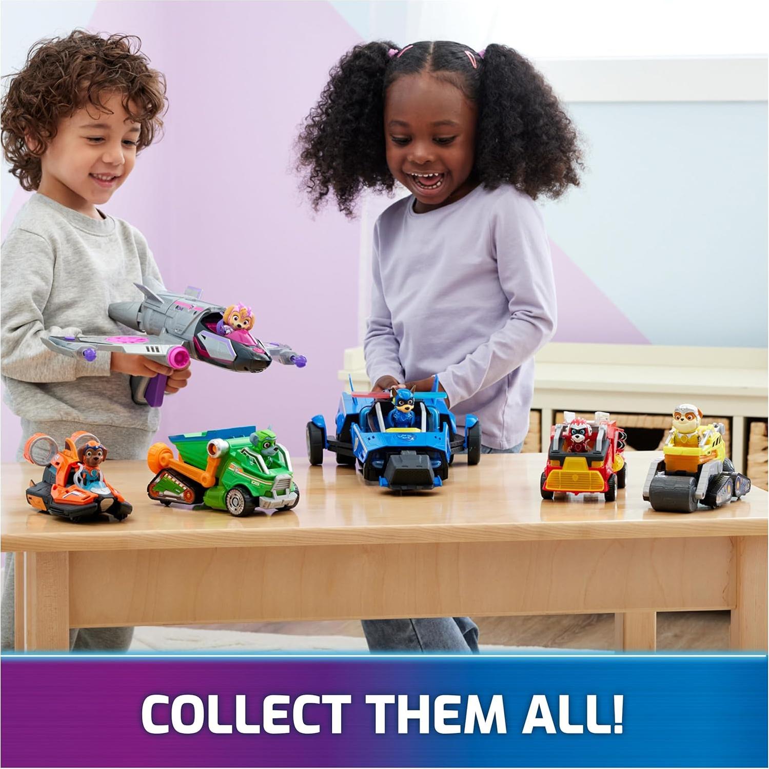 Vehículo Transformador Chase PAW Patrol con Luces y Sonidos