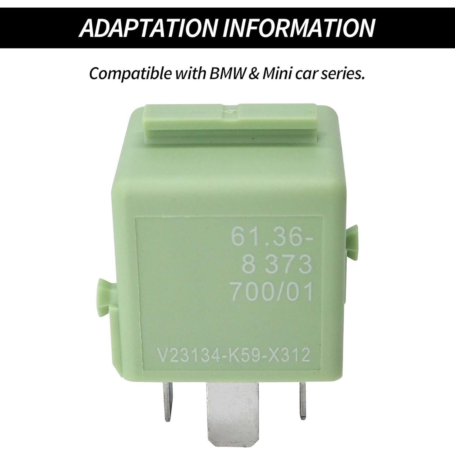 Relé Automotriz HiSport 12VDC 5 Pines Compatible BMW