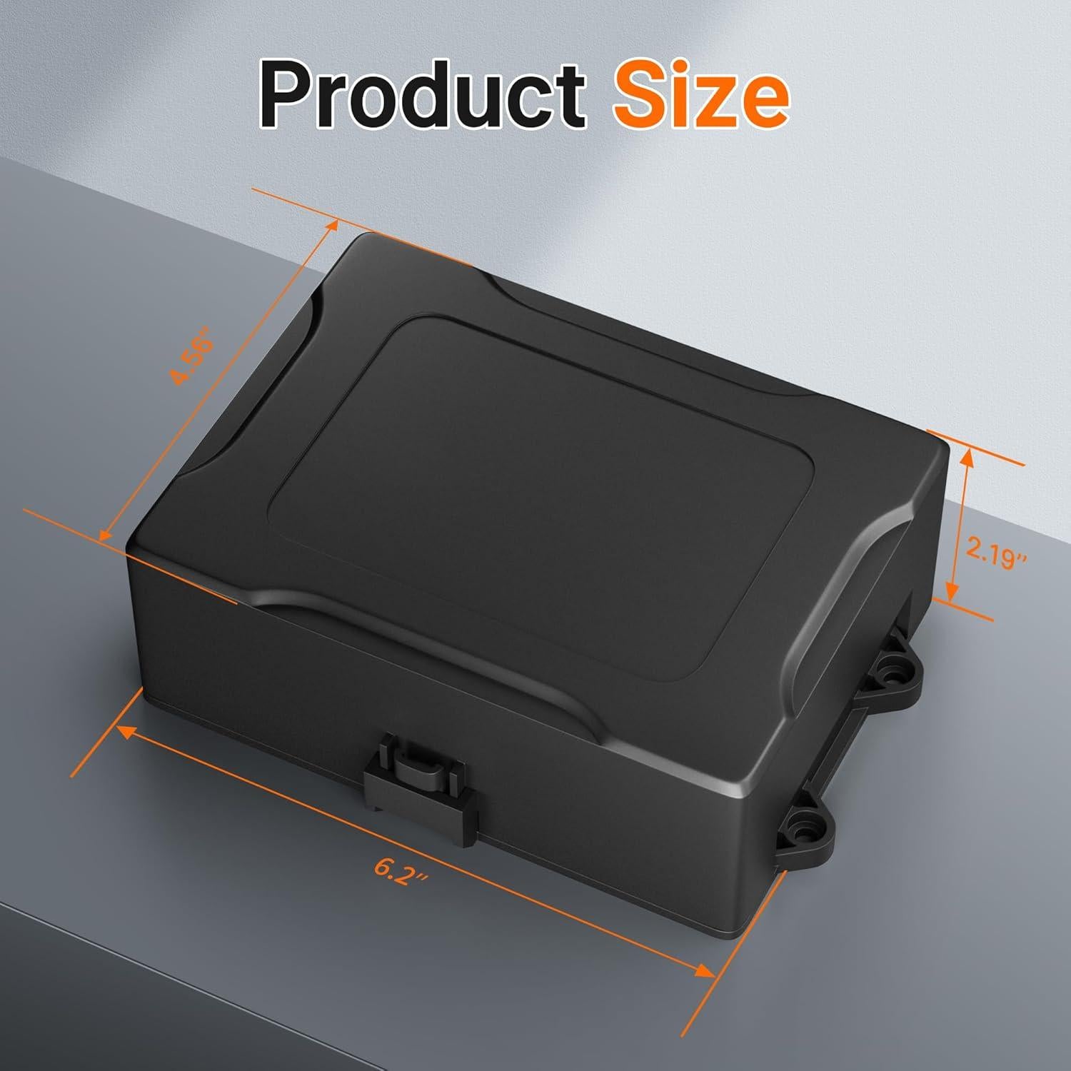 Caja de Fusibles Automotriz Joinfworld 12V Impermeable con 6 Relés