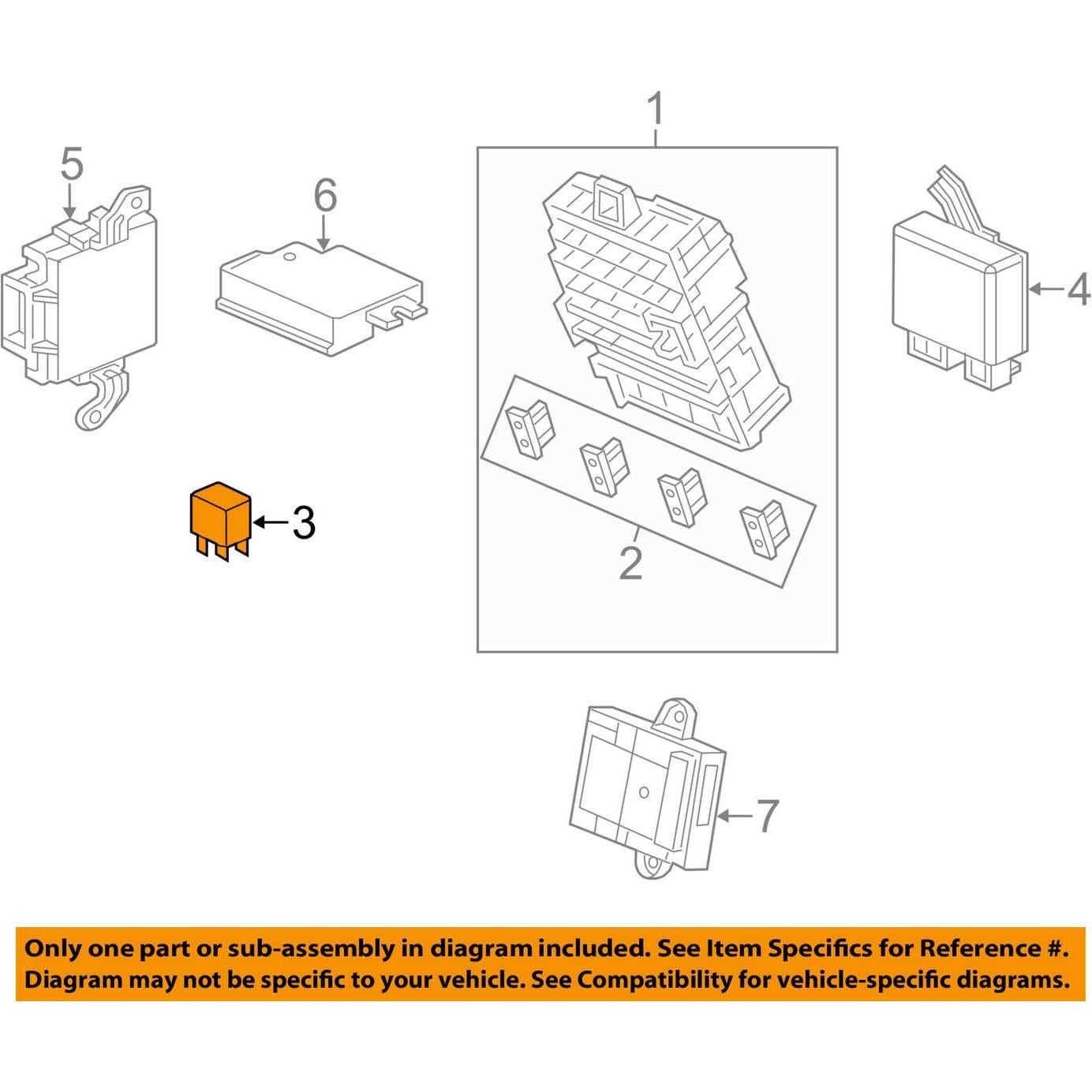 Relé de Potencia Genuino Honda 39794-SDA-A03 Automático