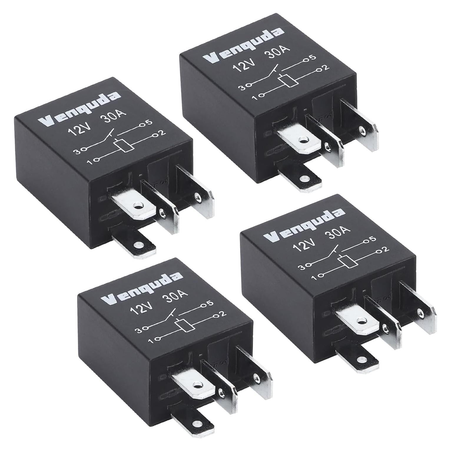 Relé Automotriz 4 Pines 12V 30A Zhenbaoshop Universal