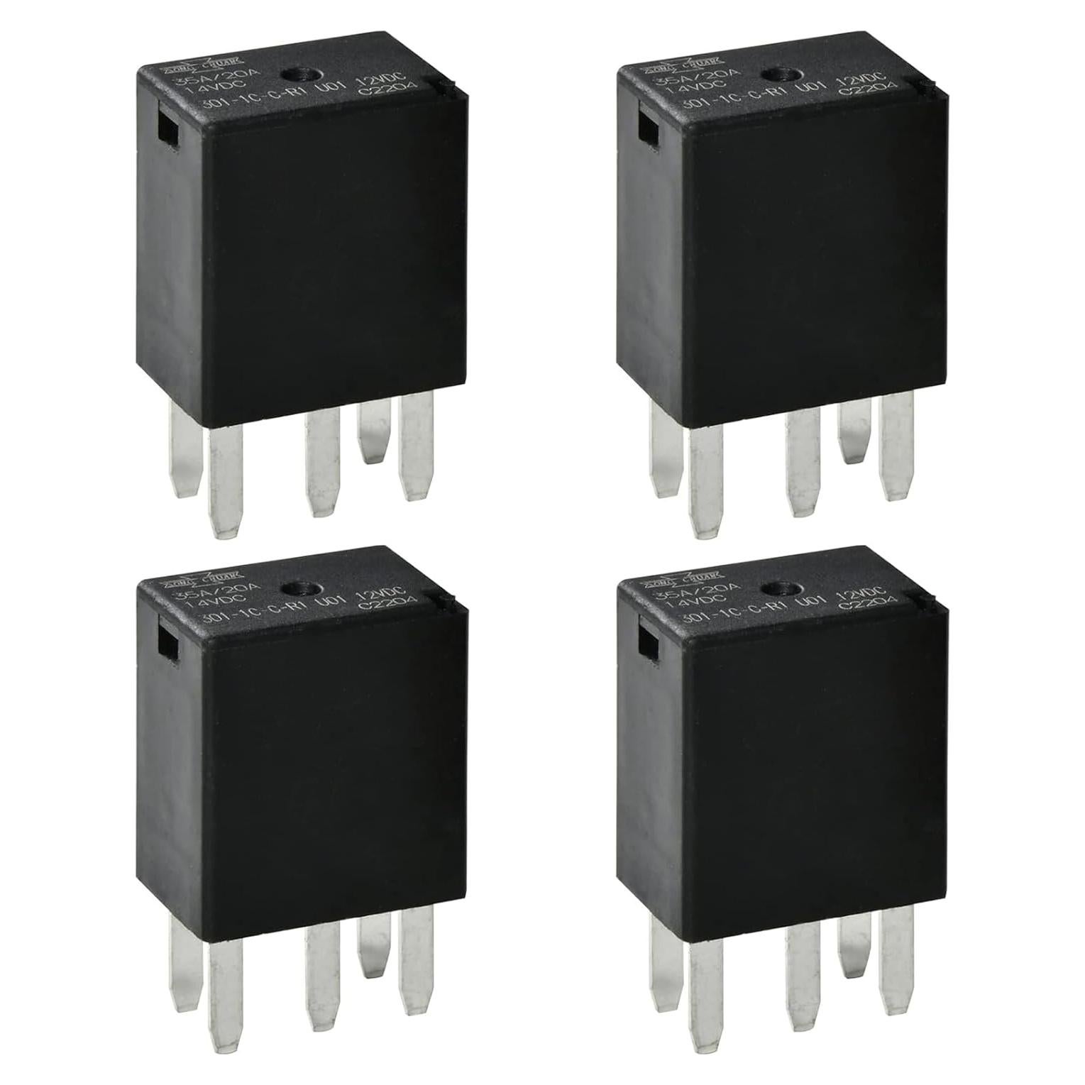 Relés Automotrices Join Auto Parts 12VDC 5 PIN 4Pack
