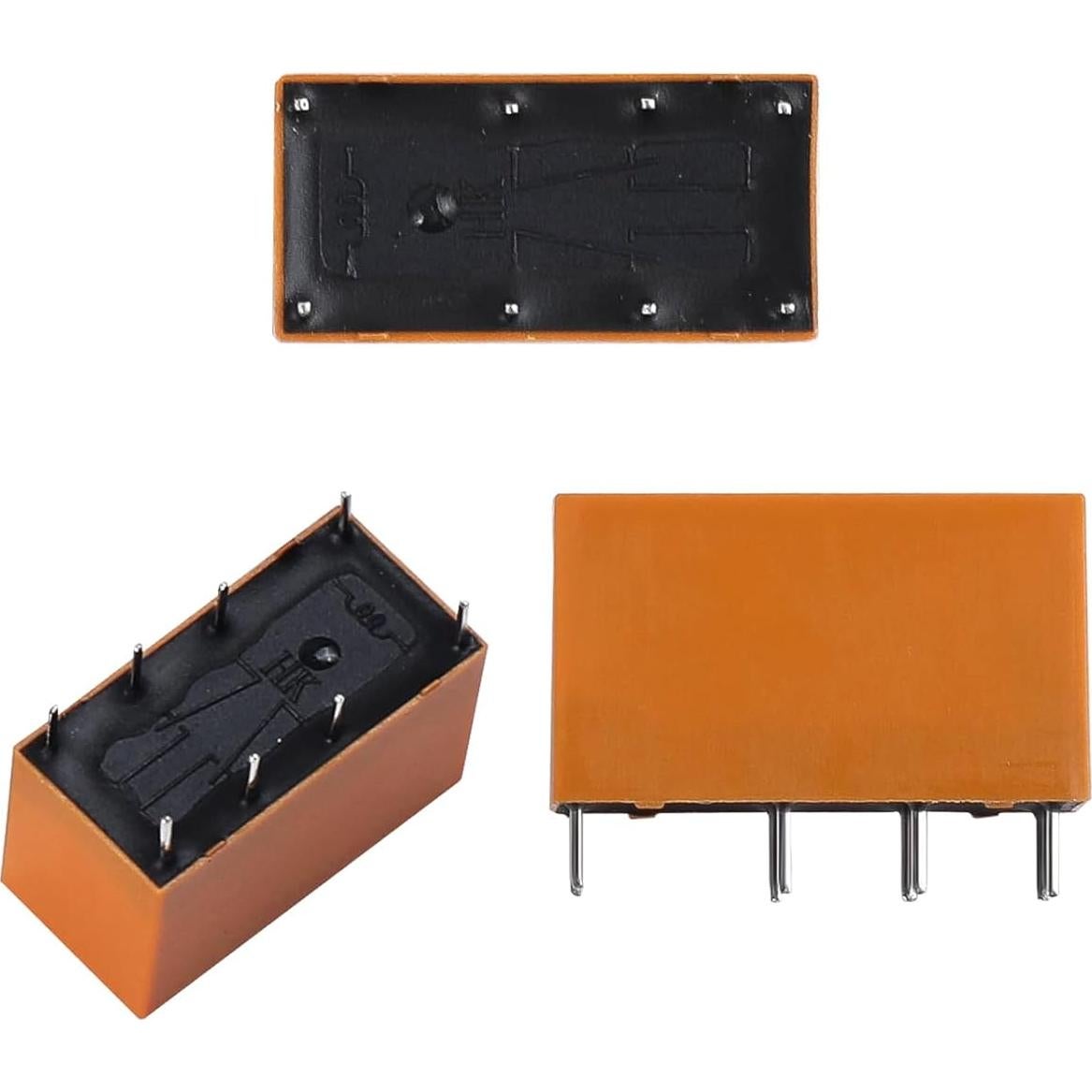 Relé de Potencia DPDT PCB VILHTL 5V 8 Pines (8 Pcs)