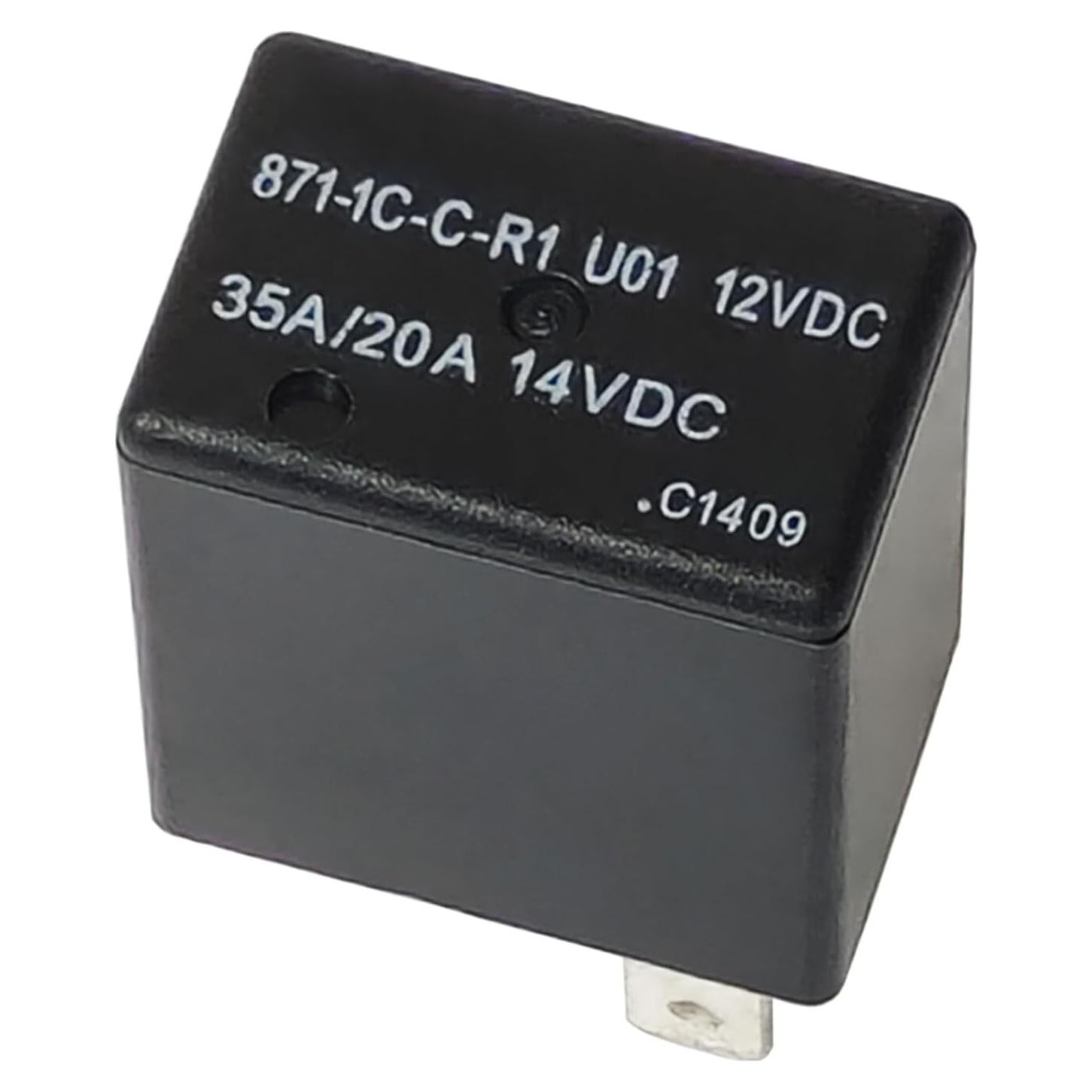 Relé Automotriz Micro ISO TC-Masterles 871-1C-C-R1 12VDC 20A