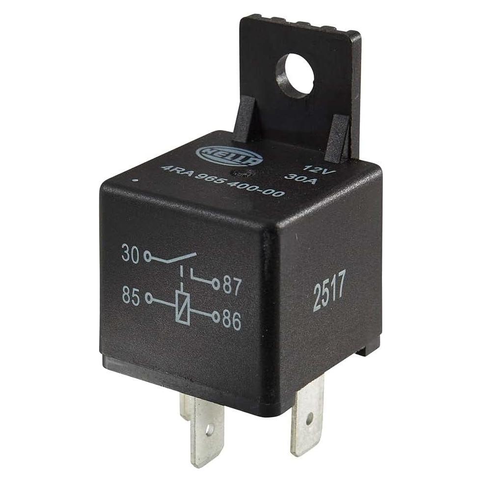 Relé Automotriz HELLA 12V 30A SPST Micro Plug