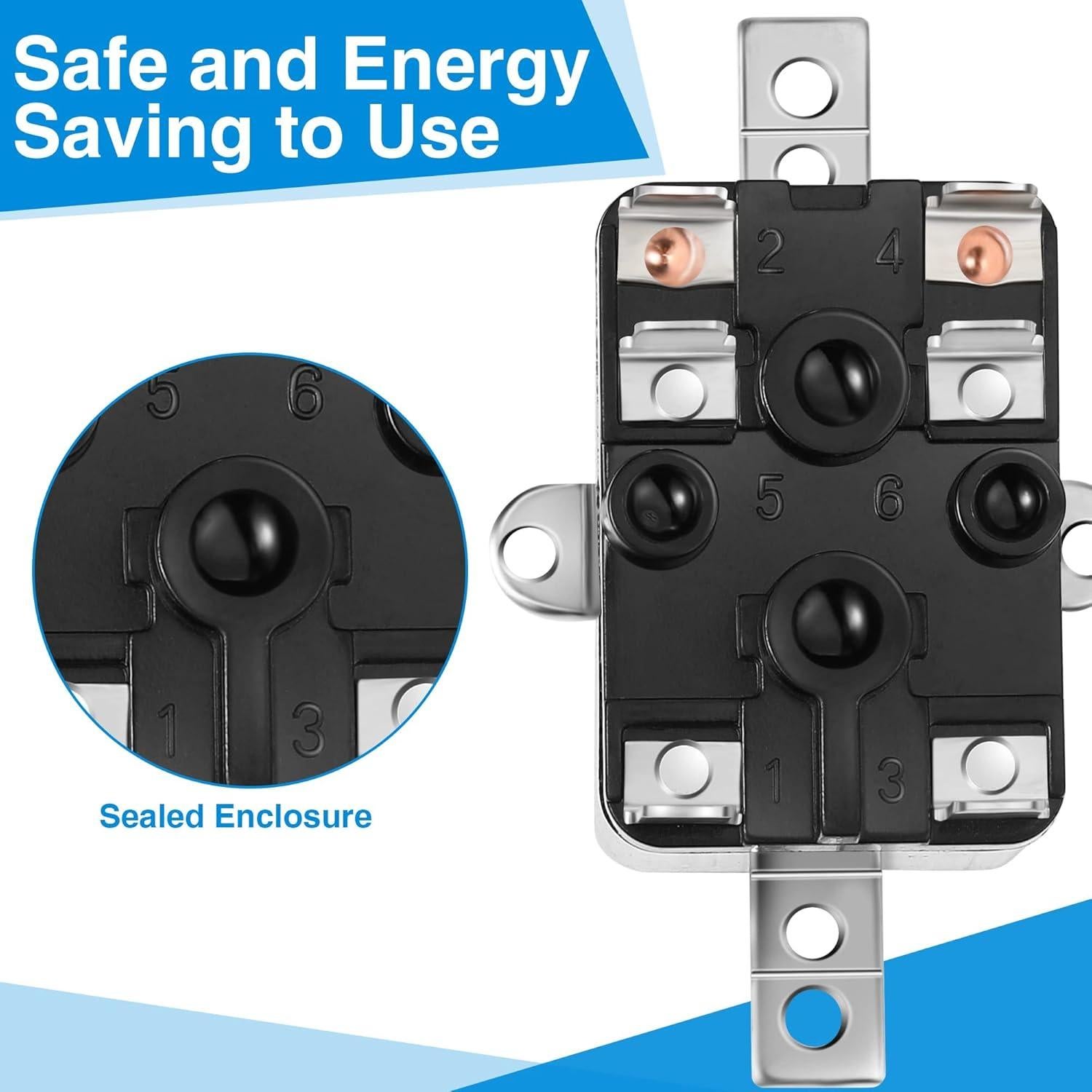 Relé de Ventilador Dreyoo 24V SPST 2 Paquete Compatible HVAC