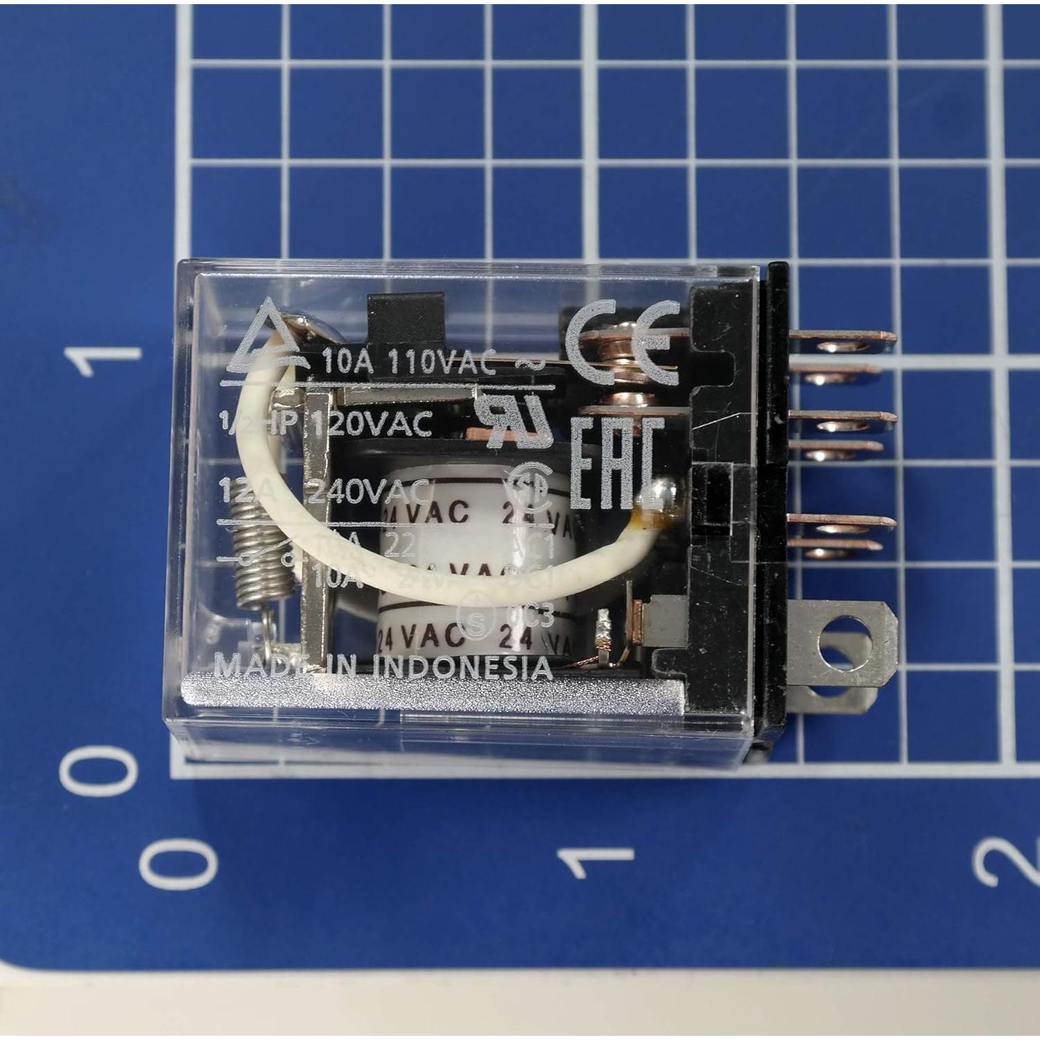 Relé DPDT Omron LY2-AC24 24VAC Paquete de 2