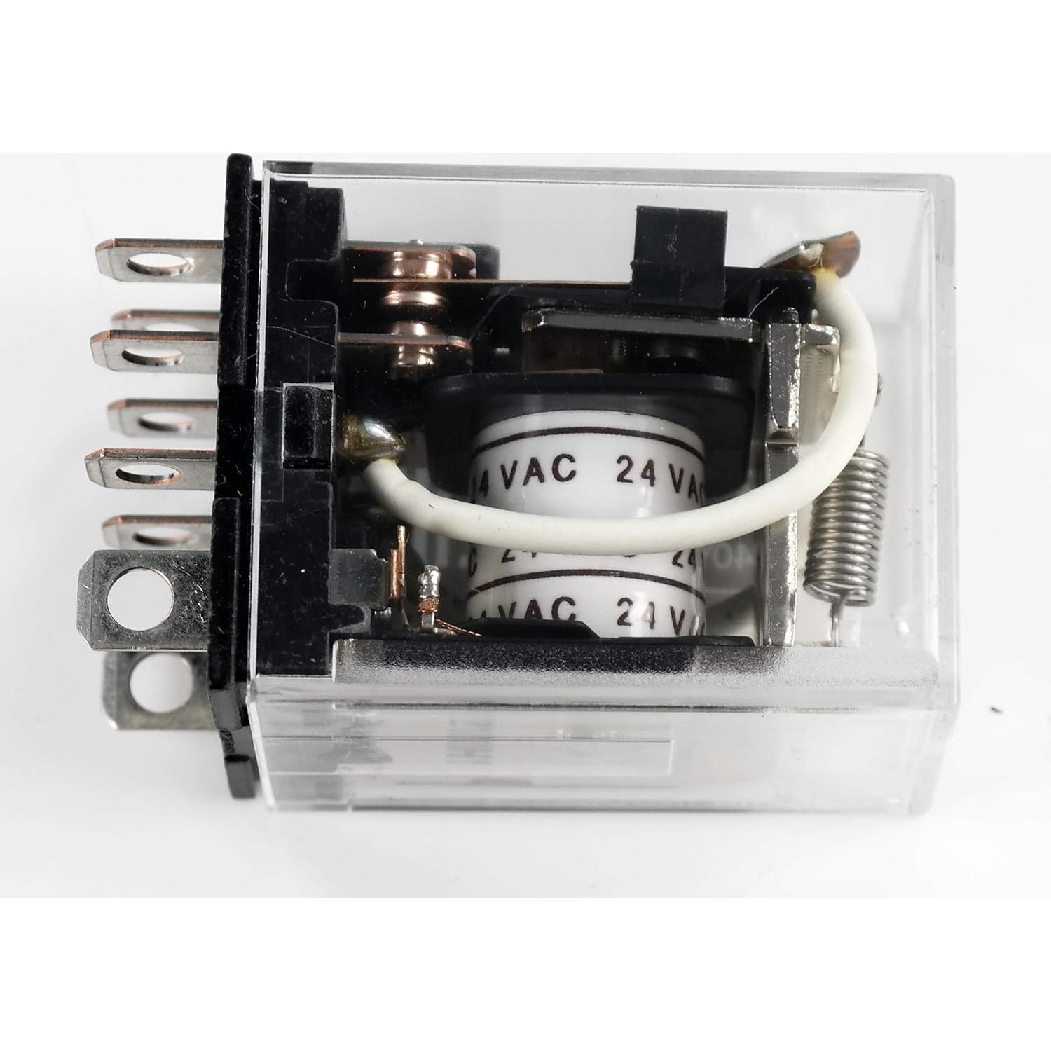 Relé DPDT Omron LY2-AC24 24VAC Paquete de 2