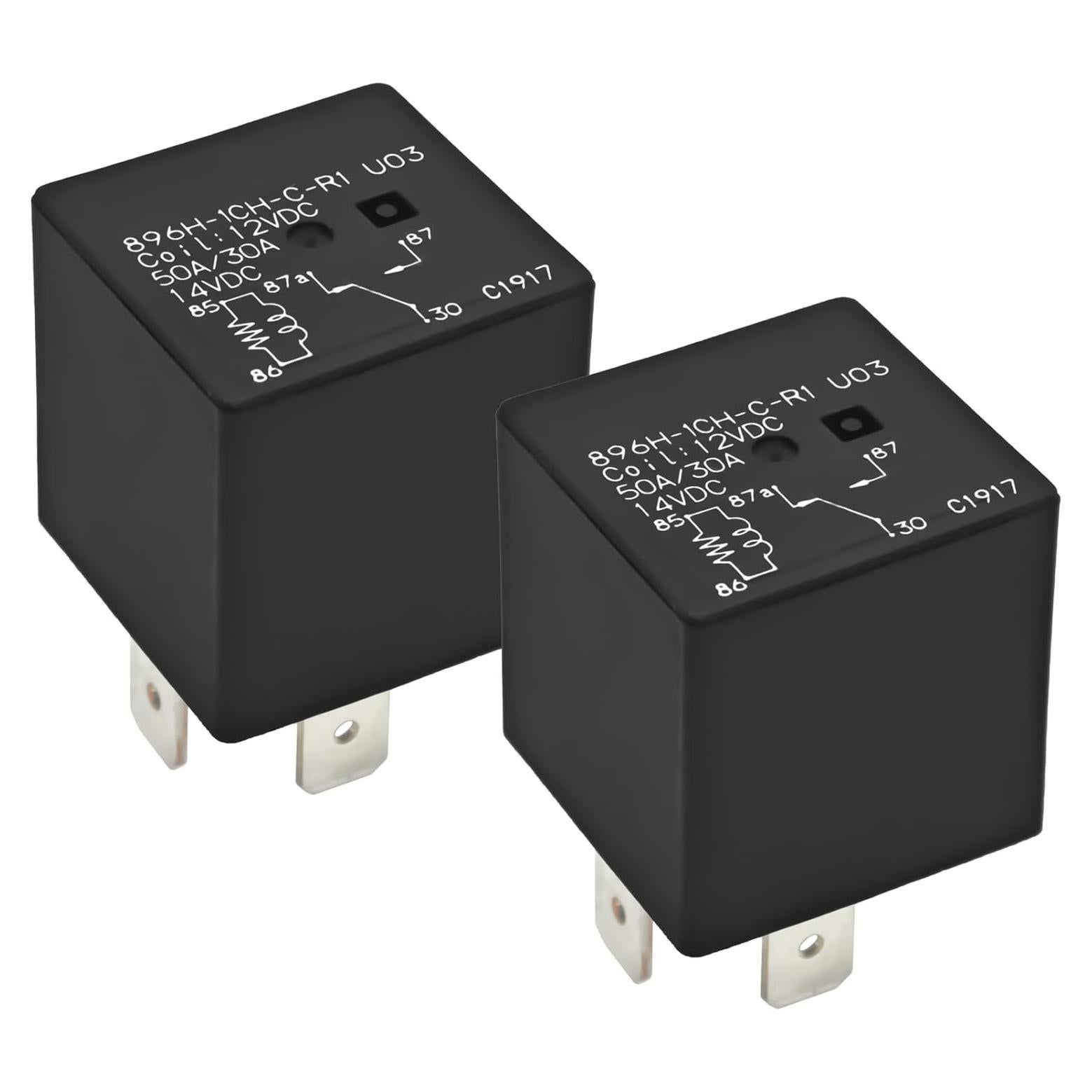 Relé Automotriz Casalytics 896H-1CH-C-R1-U03 50A 12VDC