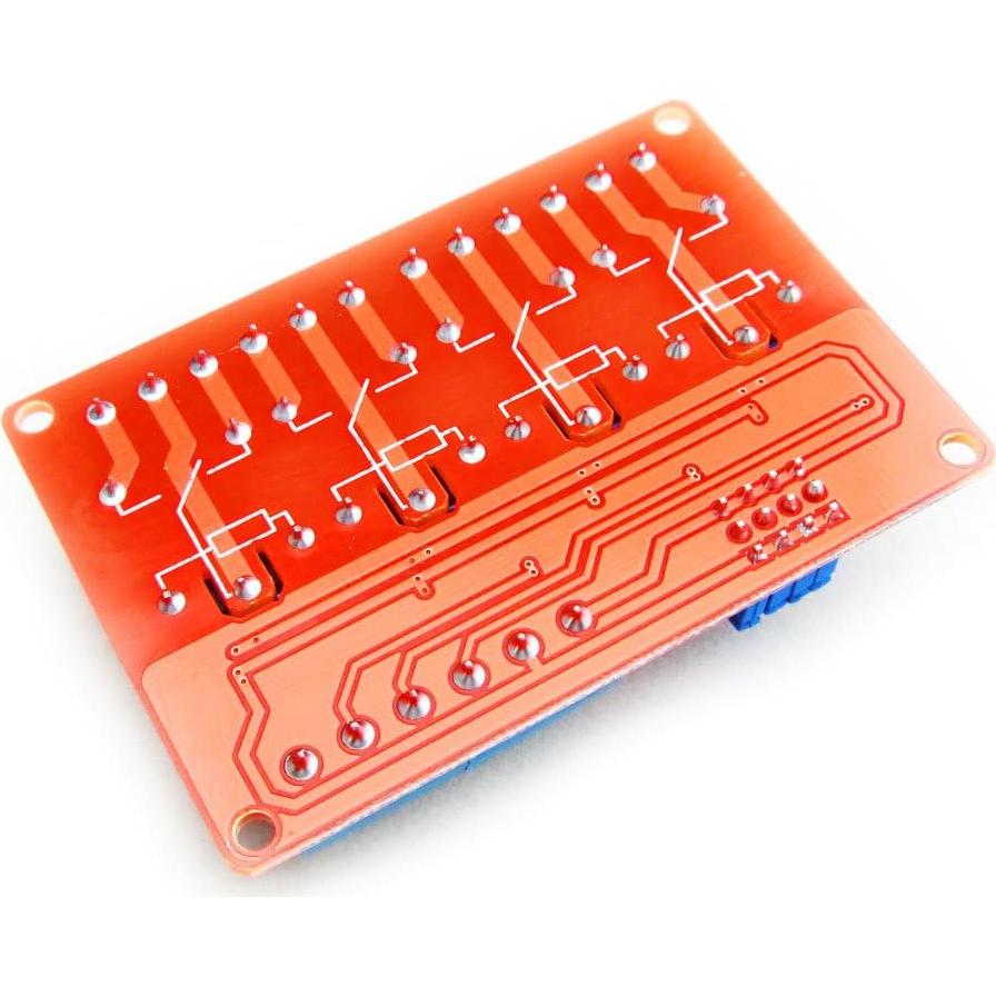 Módulo de Relé 12V 4 Canales HiLetgo con Aislamiento OPTO