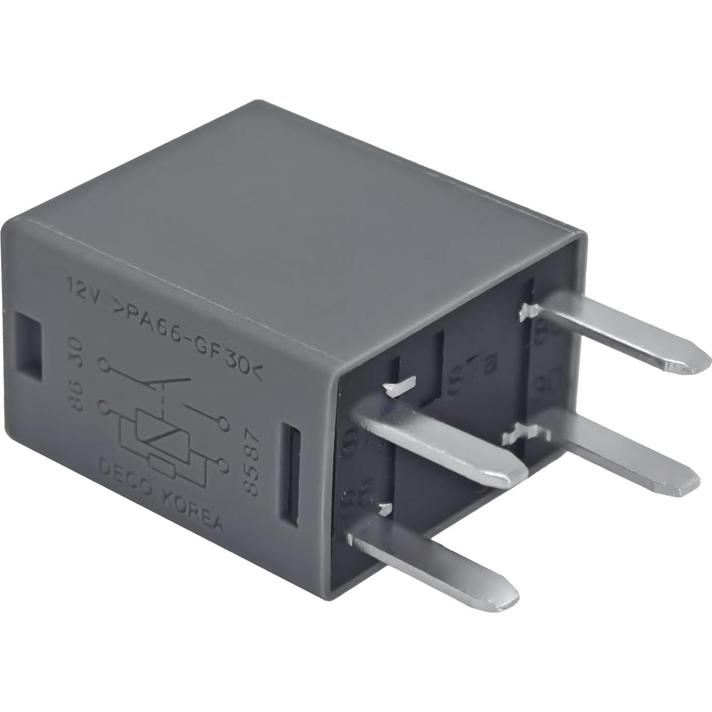 Relé Automotriz 12V 4-Pin SPDT Formiden - Paquete de 2