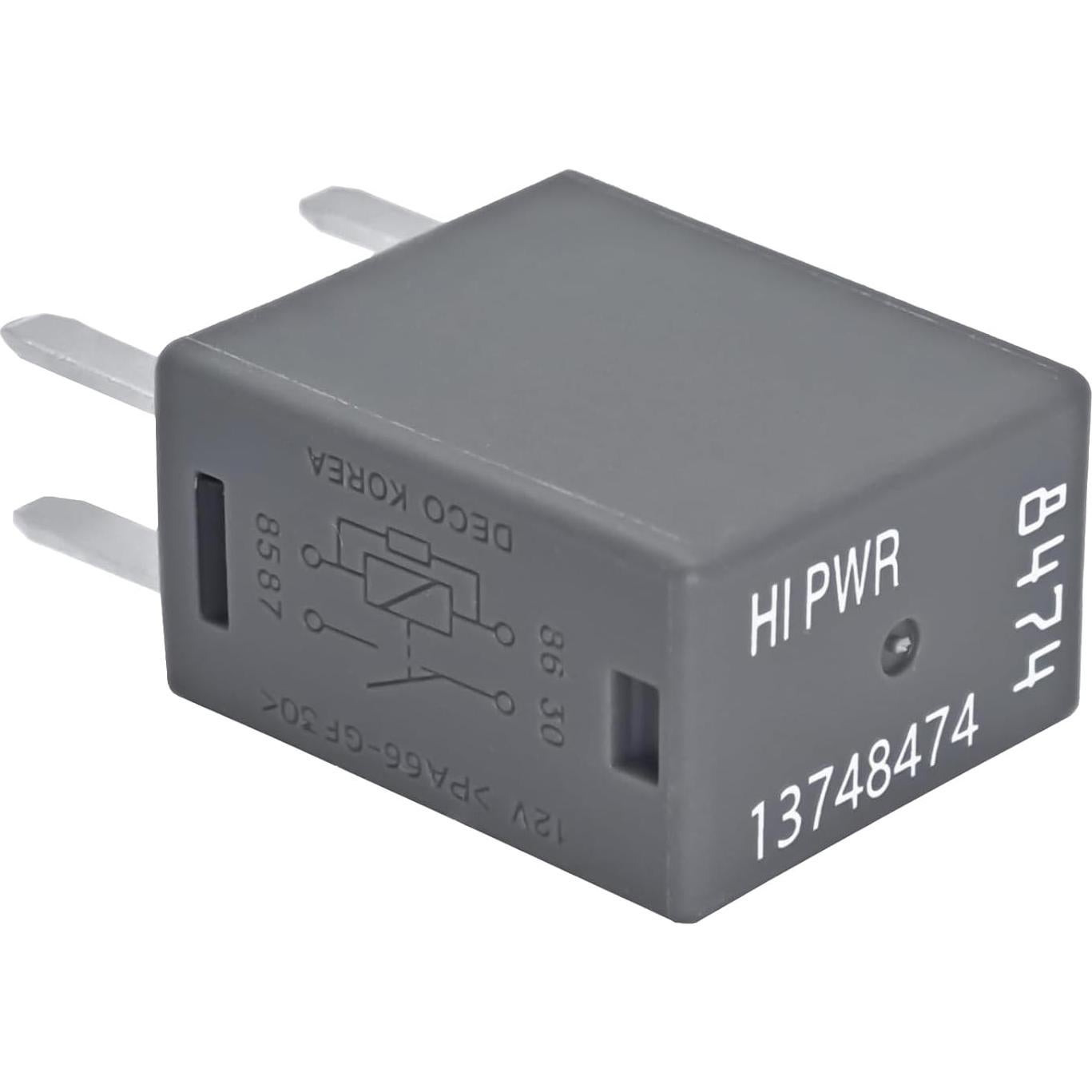 Relé Automotriz 12V 4-Pin SPDT Formiden - Paquete de 2