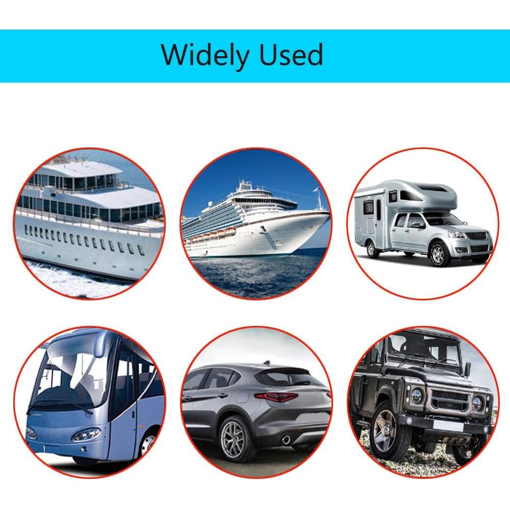 Relé Automotriz ESUPPORT 12V 30A 5 Pines Impermeable - Paquete de 5