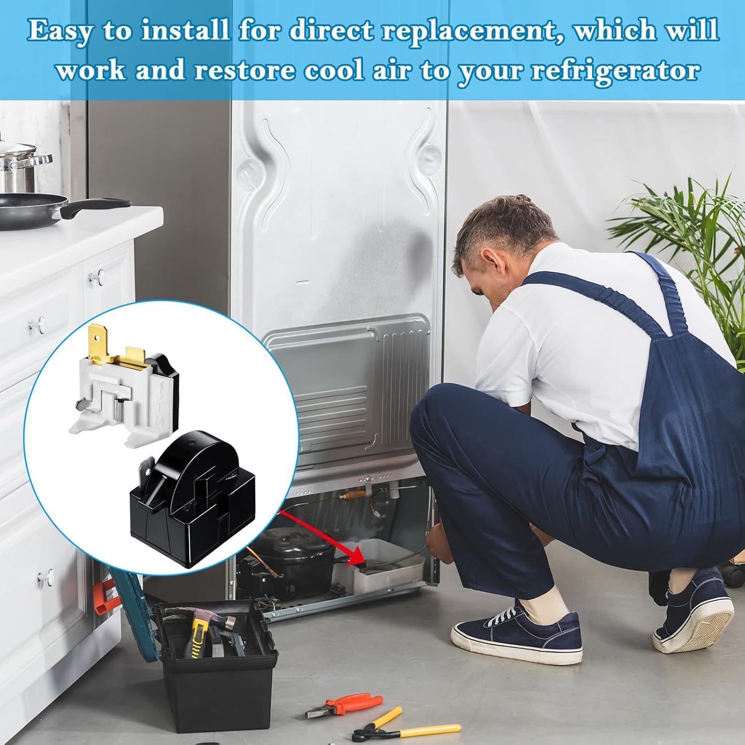 Relé de Arranque PTC Mudder 4.7 Ohm 1 Pin para Refrigerador