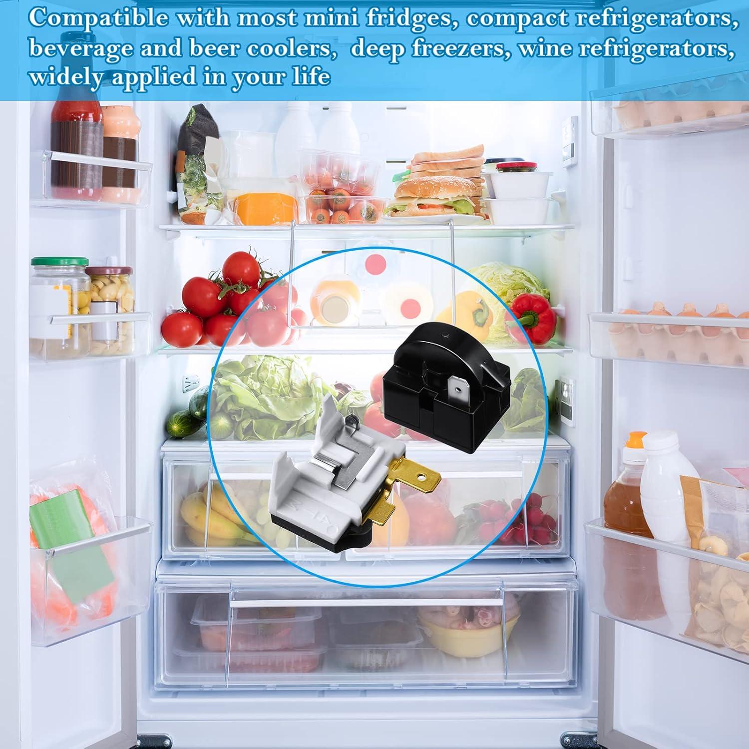 Relé de Arranque PTC Mudder 4.7 Ohm 1 Pin para Refrigerador