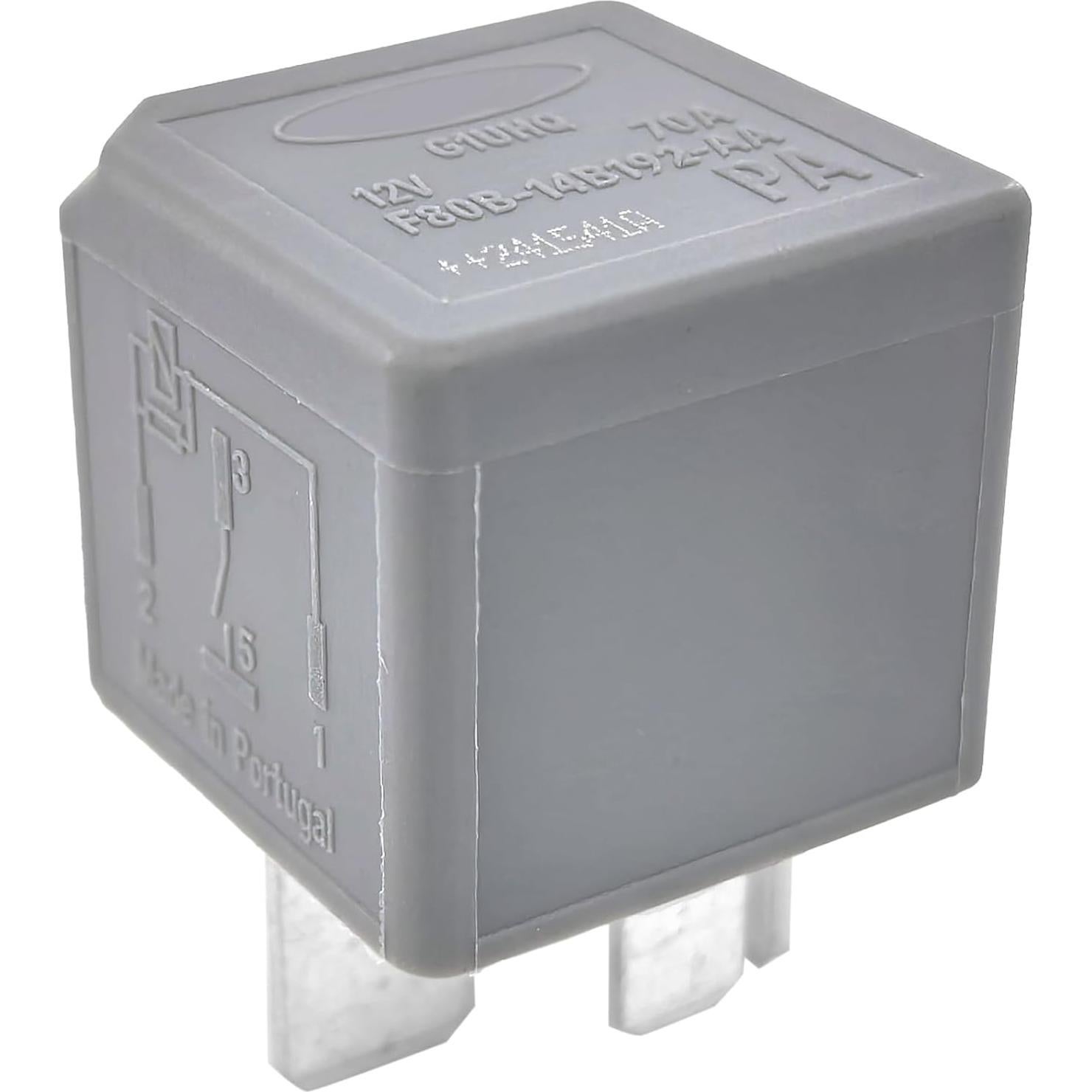 Paquete de 2 Relés SPST Sonzrod F80B-14B192-AA 70A 12VDC Ford