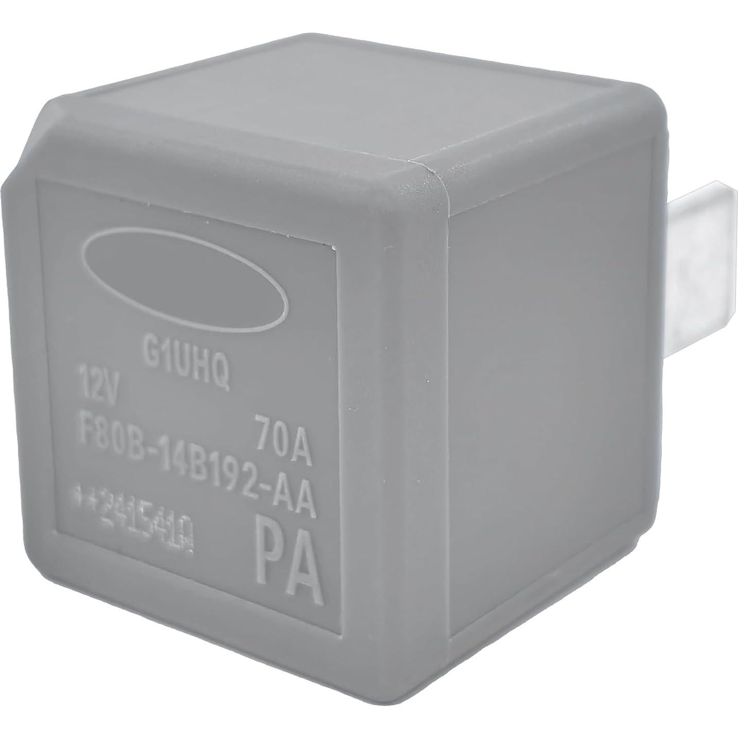 Paquete de 2 Relés SPST Sonzrod F80B-14B192-AA 70A 12VDC Ford