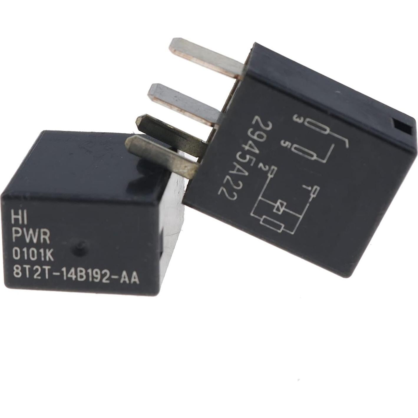 Relé Negro DVPARTS 4 Pines Multiusos 8T2T-14B192-AA