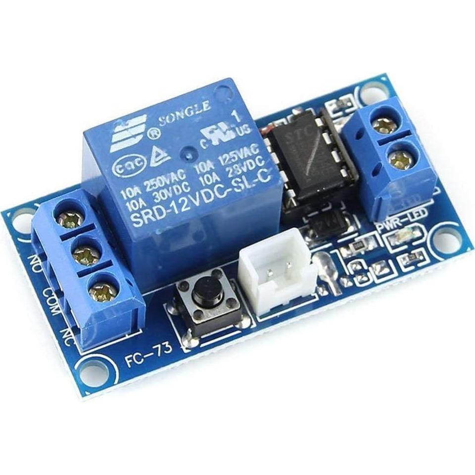 Módulo de Relé Bistable HiLetgo 12V Auto-Bloqueo 2pcs