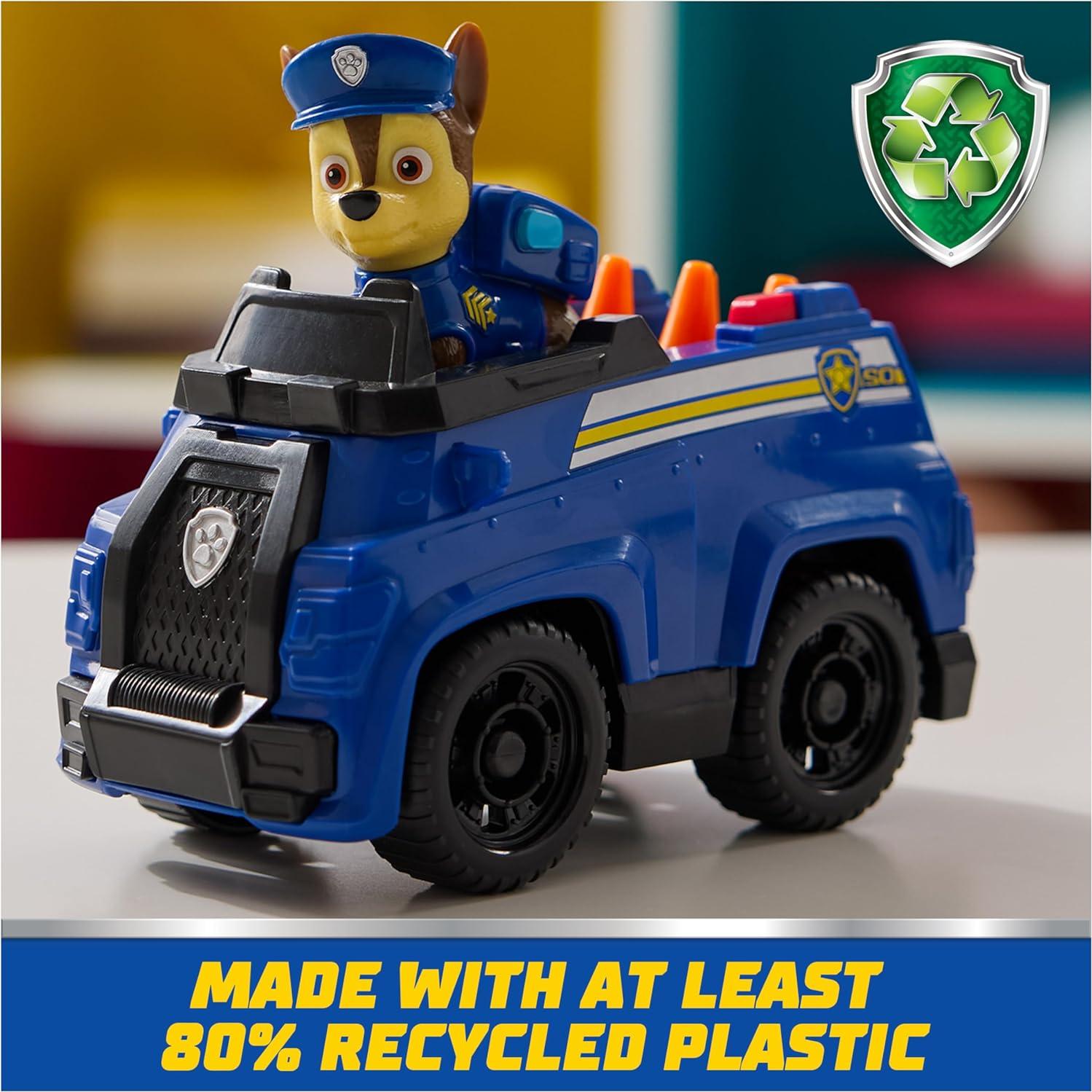 Coche de Juguete PAW Patrol Chase con Figura Coleccionable
