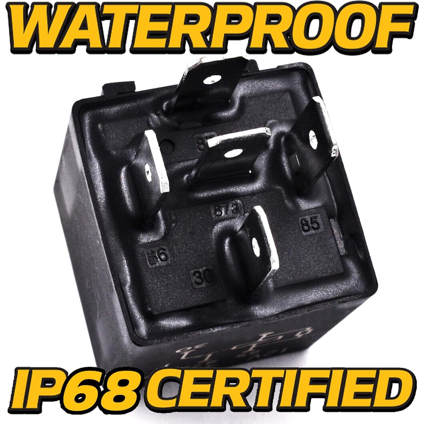 Relé HD Switch Mejorado 12V 40A con LED y Grasa Dielectrica