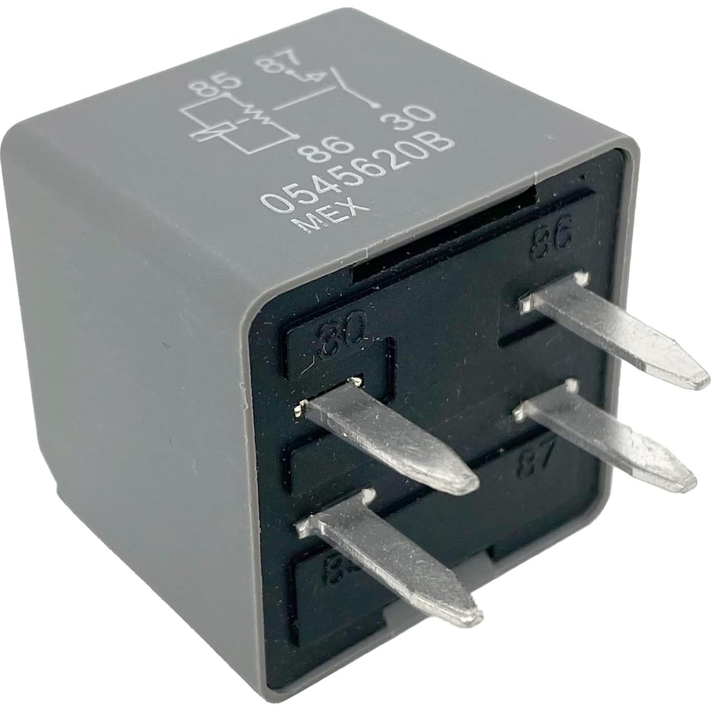 Paquete de 2 Relés Automotrices Sonzrod 30A 12VDC 4 Pines SPST