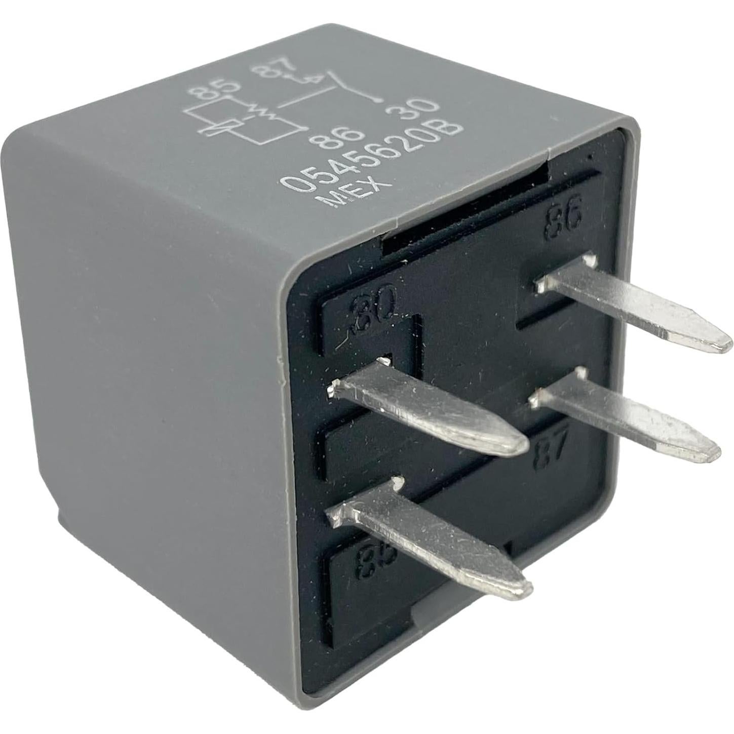 Paquete de 2 Relés Automotrices Sonzrod 30A 12VDC 4 Pines SPST