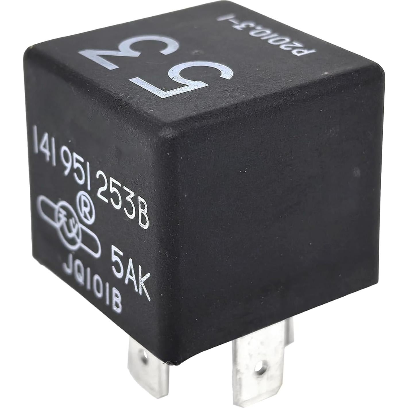 Paquete de 2 Relés 141951253B 53 12V 30A/40A para Volkswagen/Audi