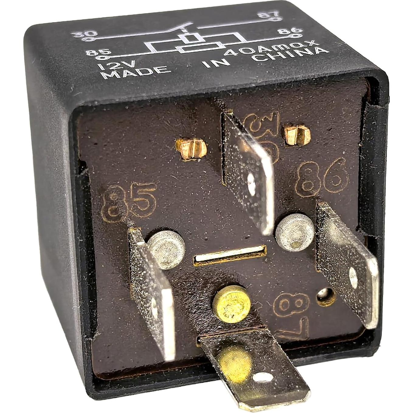 Paquete de 2 Relés 141951253B 53 12V 30A/40A para Volkswagen/Audi