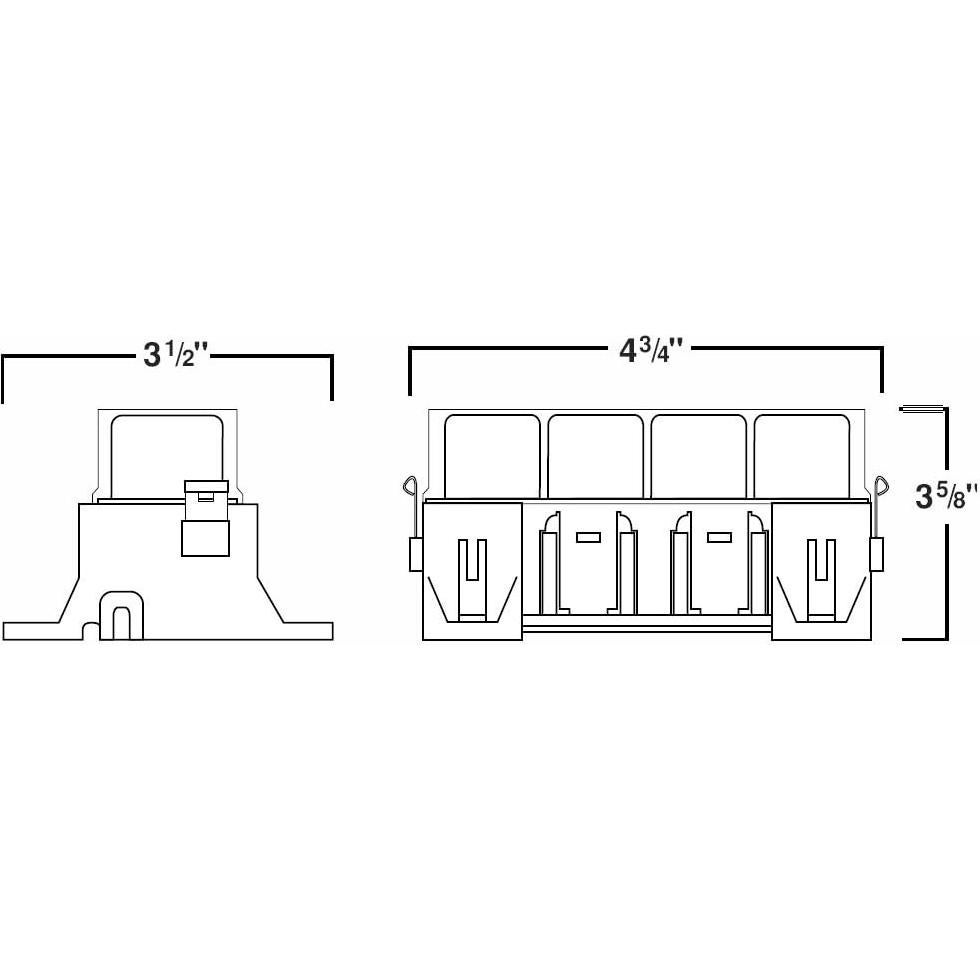 Kit de Relé Mini de 4 Vías HELLA H84988001 - 198g