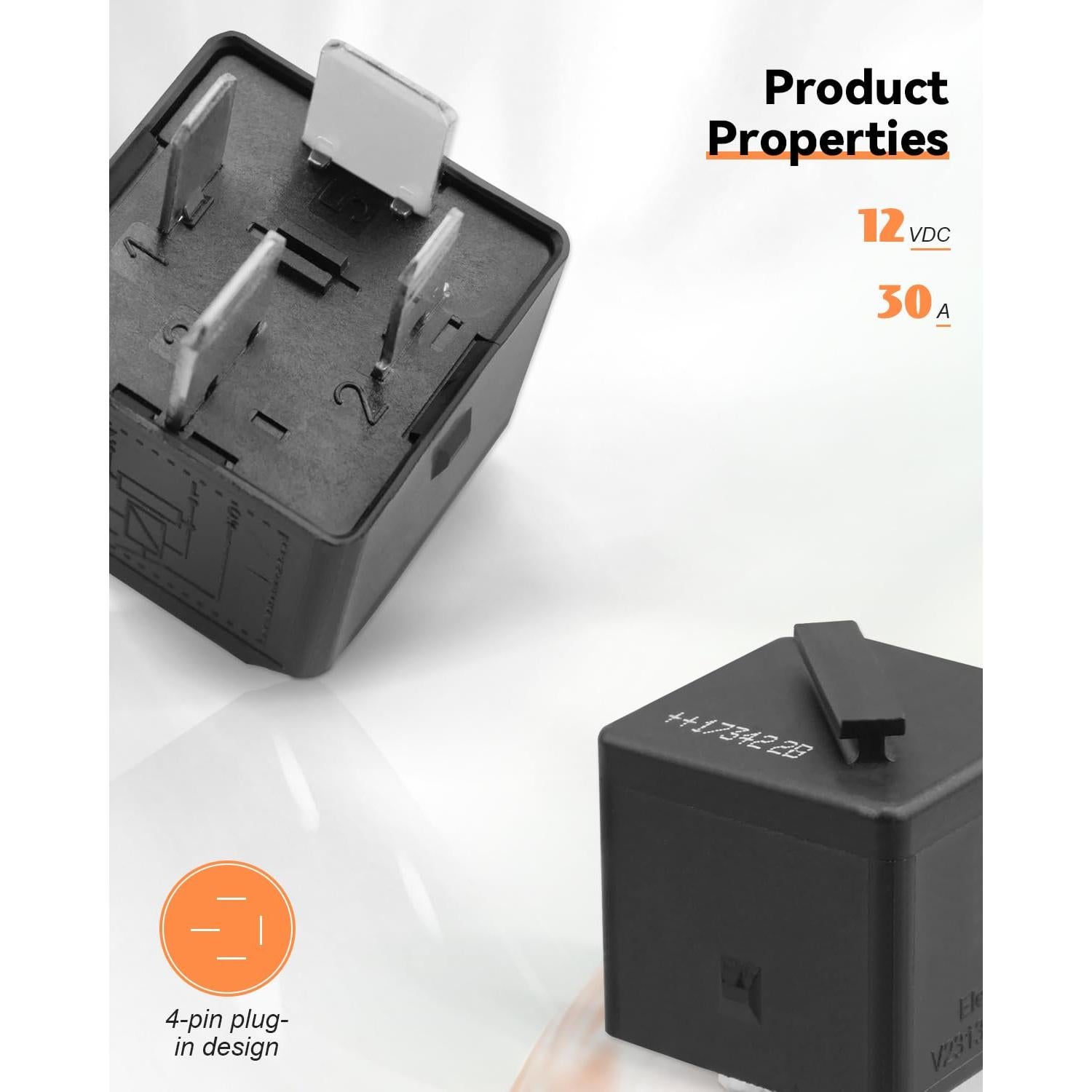 Relé de Potencia Automotriz 12V 70A Compatible BMW E90 E91 E92