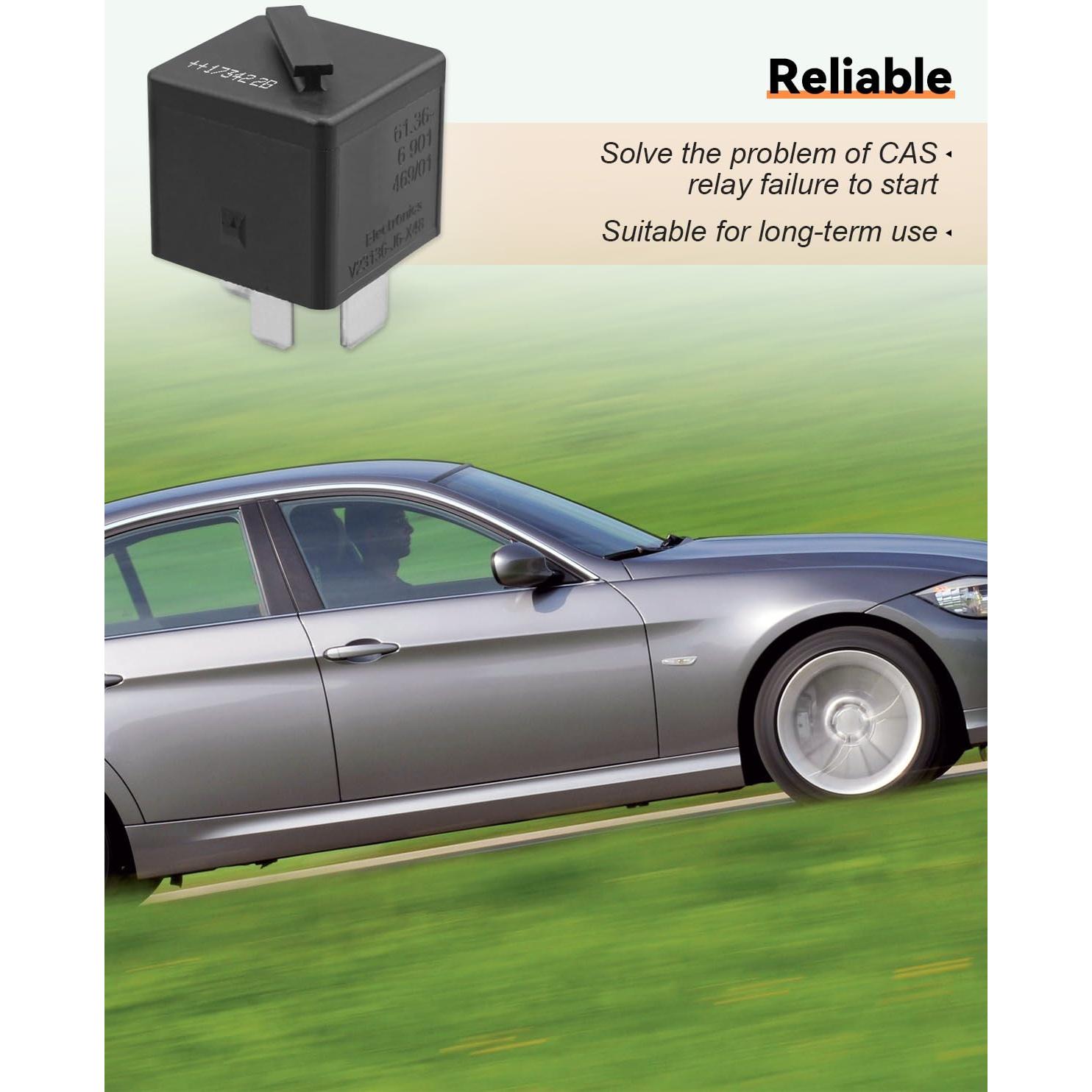 Relé de Potencia Automotriz 12V 70A Compatible BMW E90 E91 E92