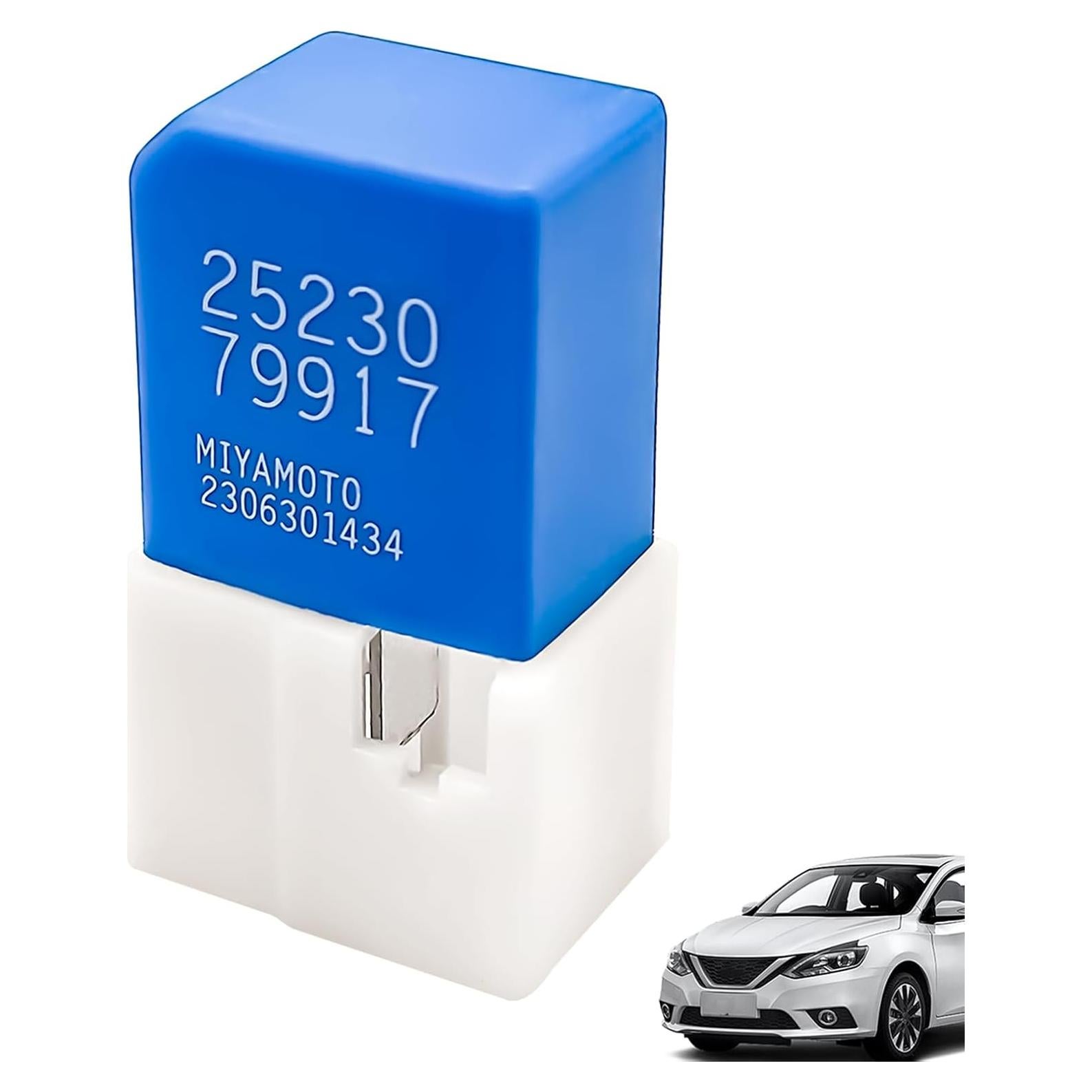 Relé de Motor de Coche SYudwen 4 Pines Compatible Nissan