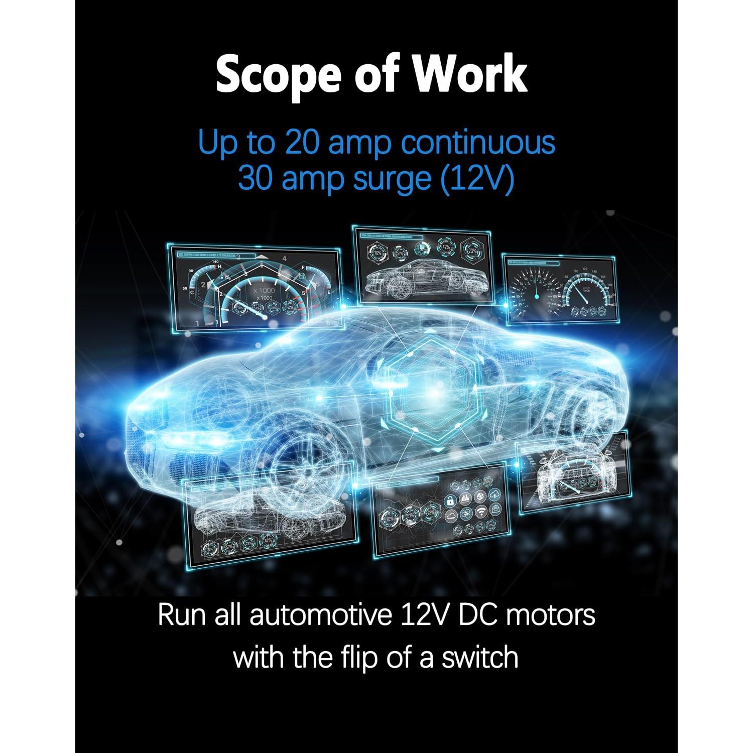 Interruptor de Bypass de Relé Prismora 9038A - Kit de 6 Unidades
