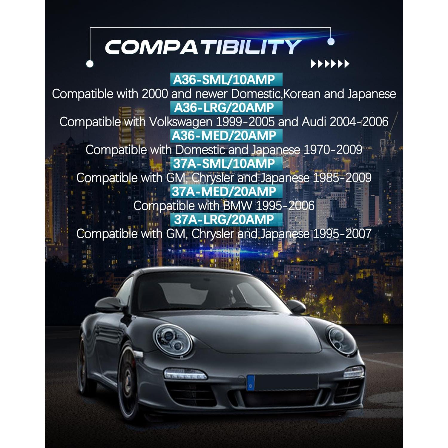 Interruptor de Bypass de Relé Prismora 9038A - Kit de 6 Unidades