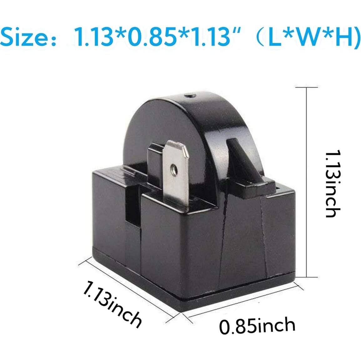 Relé de Arranque PTC 4.7 Ohm + Protector Sobrecarga 1/2HP