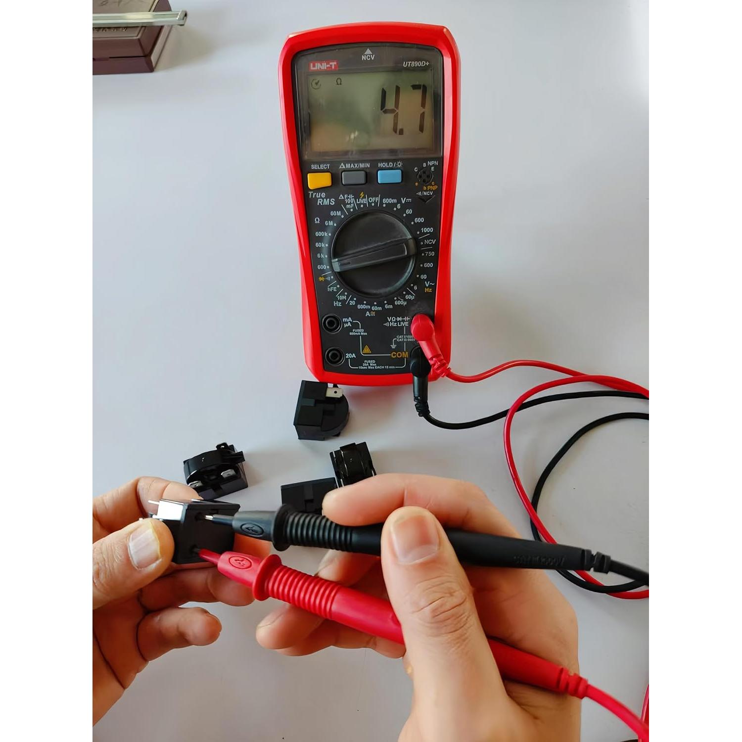 Relé de Arranque PTC 4.7 Ohm + Protector Sobrecarga 1/2HP