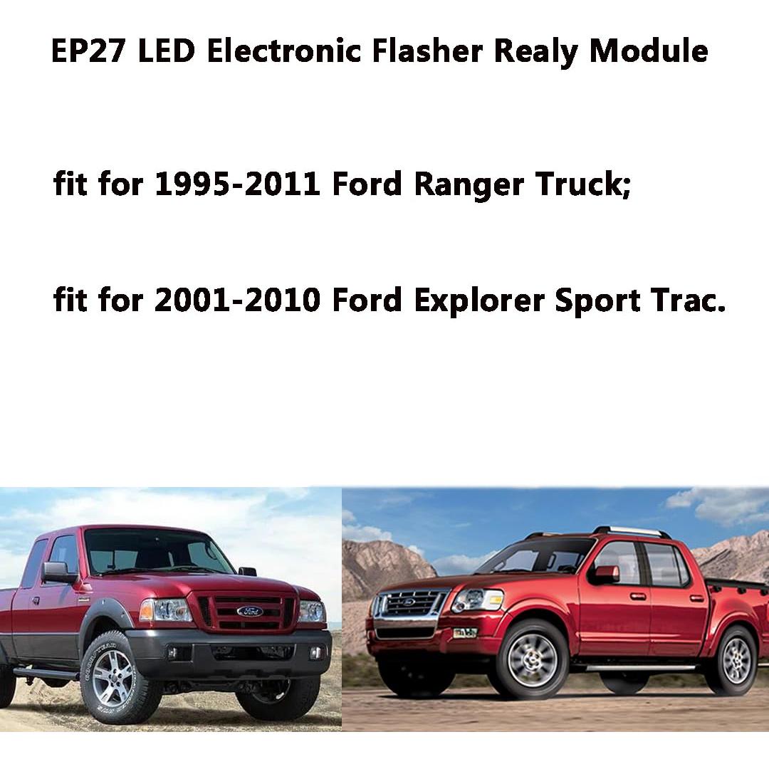 Relé Intermitente LED EP27 5 Pines para Ford F150 Ranger 1995-2008